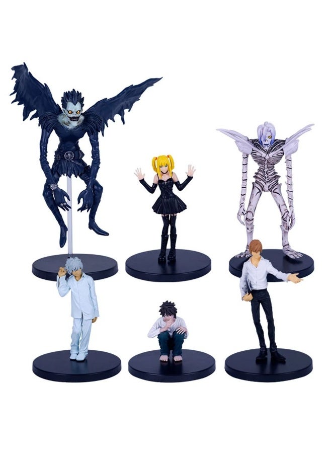 LEXIN 6-Piece The Model Of Death Note Statue Set 7-23cm - Image 3