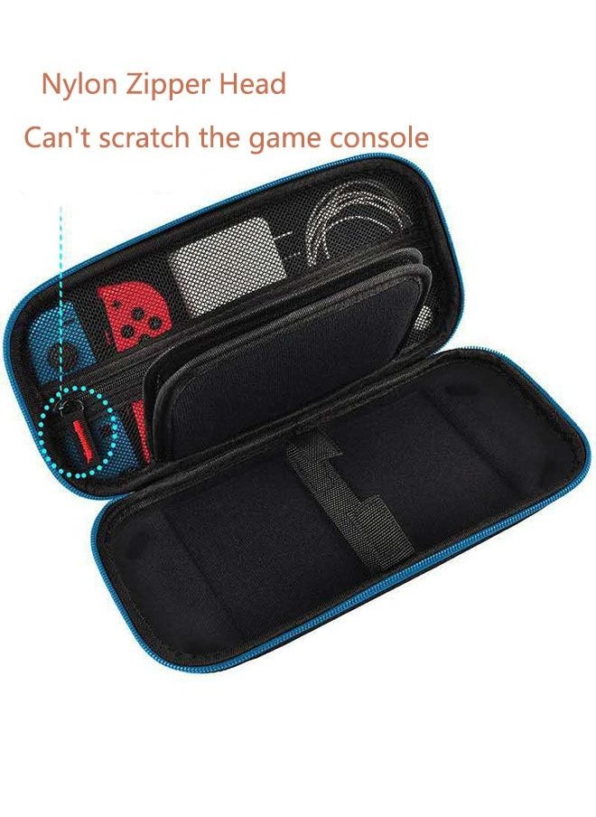Nintendo - Zipper Locking Bag for Nintendo Switch, Portable Traveler Protective Storage Bag with 20 Game Card Slots & Soft Inner Pocket, Four corner protection Game Bag - Image 1
