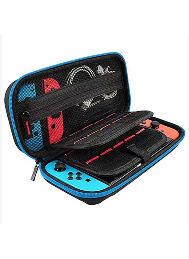 Nintendo - Zipper Locking Bag for Nintendo Switch, Portable Traveler Protective Storage Bag with 20 Game Card Slots & Soft Inner Pocket, Four corner protection Game Bag - Image 1