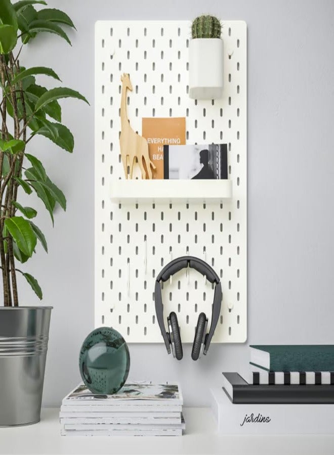 stoRk The SKÅDIS Series Accessories for Pegboard, Easy Attach, No Tools Needed (Container, White) - Image 5