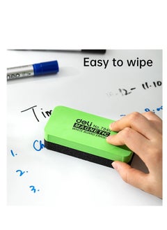 Deli 2-Piece Dry Erase Whiteboard Marker With Whitboard Eraser Assorted Colours  - Image 3