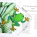 Lohoee 5 Pieces Frog Toys Realistic Frog Amphibian Figures Simulation Animal Model Frog Soft Stretchy Stress Relief Hand Frog Toy for Home Party Decorations or Gift - Image 4