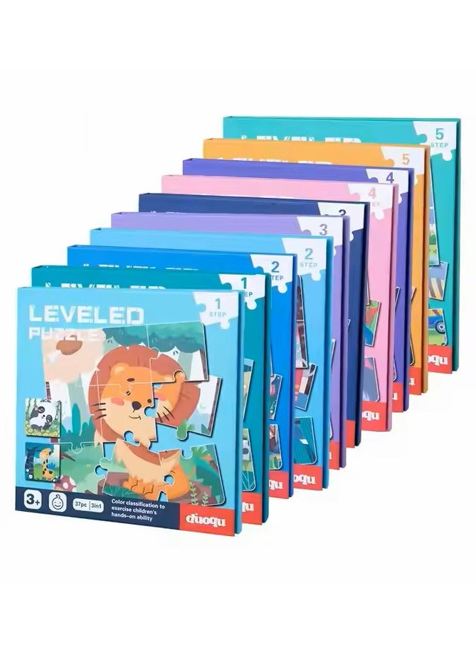 Leveled Puzzle, Magnetic Puzzle Book for Kids, Wooden Montessori Jigsaw Puzzle, Educational Learning Jigsaw Toys For Kids to enhance recognition skills, Magnetic Jigsaw Puzzles, Cartoon Toy, Educational Toy/ 3 in 1 (book includes 3 different Fairy Tale puzzles) - pzsku/Z476B35896FB67F02CF59Z/45/_/1729870602/2642092b-c6f5-4da9-bcc7-2e54f66e9d36