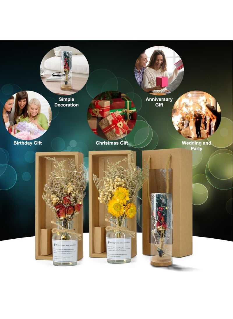 Excefore Eternal Sunflower Preserved Flowers, Long-Lasting Sunflower Flower Gift, with Desmodium Gyrans in a Box, Gifts for Valentines Day, Mothers Day, Birthday, Graduate, Thanksgiving  - Image 4