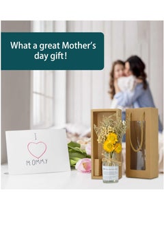 Excefore Eternal Sunflower Preserved Flowers, Long-Lasting Sunflower Flower Gift, with Desmodium Gyrans in a Box, Gifts for Valentines Day, Mothers Day, Birthday, Graduate, Thanksgiving  - Image 5