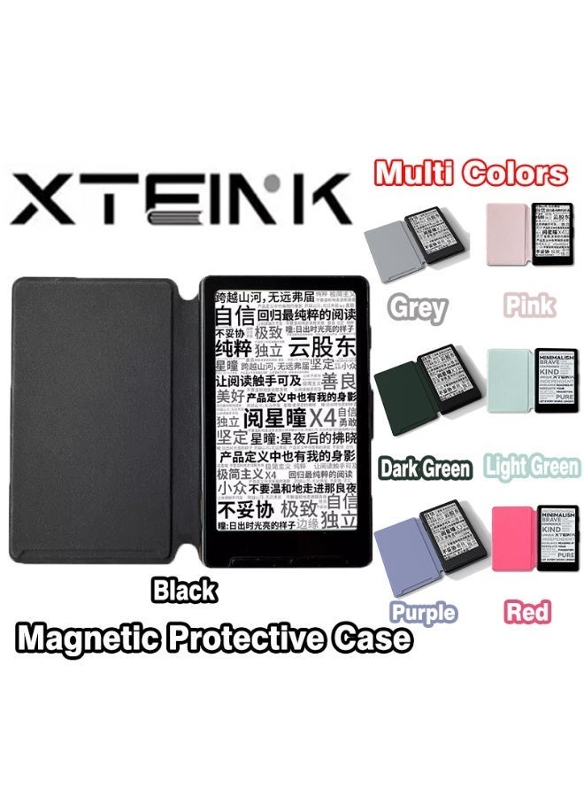 XTEINK X4 eBook Magnetic Case Ultra-Light,Protective Cover Secure Magnetic Attachment for E-Reader,Magnetic Protective Shell Slim Design - Image 1
