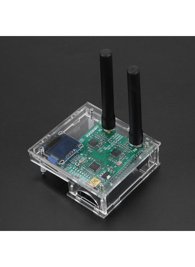 Thoraya - Duplex Hotspot Module Antenna Case with SD For MMDVM Raspberry Pi DIY OLED (Transparent Shell) - Image 1