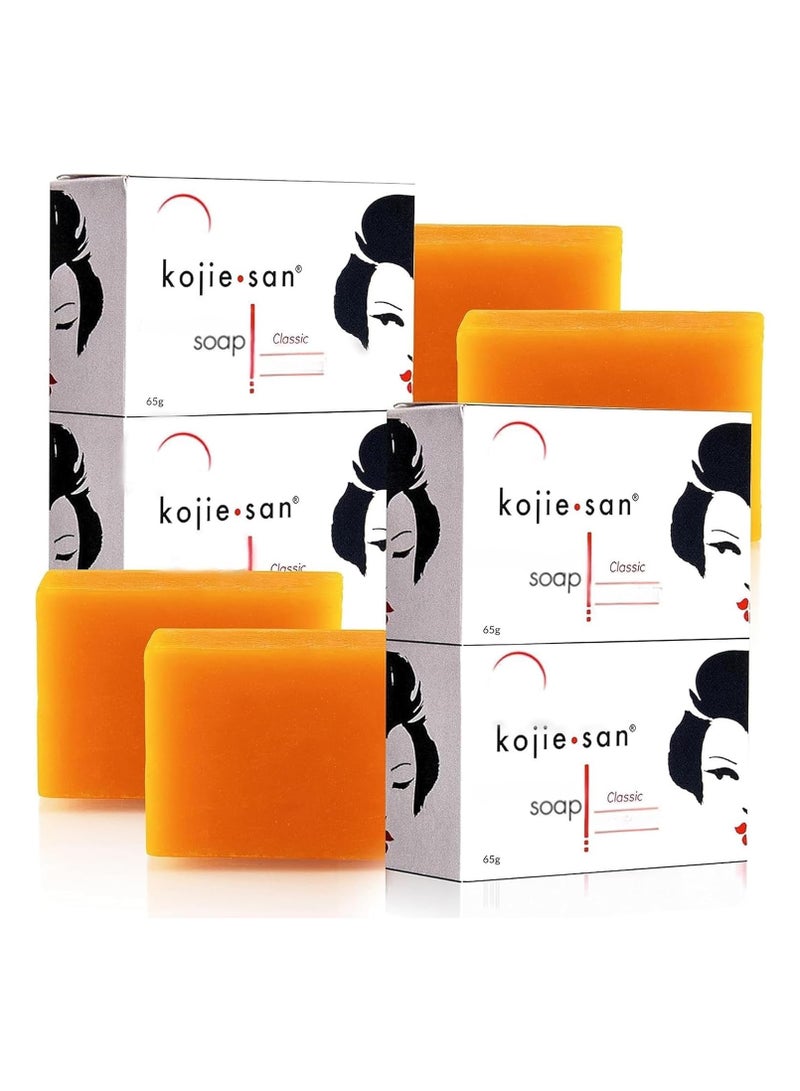 كوجي سان لوح صابون تجميلي للوجه من كوجي سان - بـ4 الواح بوزن 135 غرام - مضمون اصلي  - Image 1