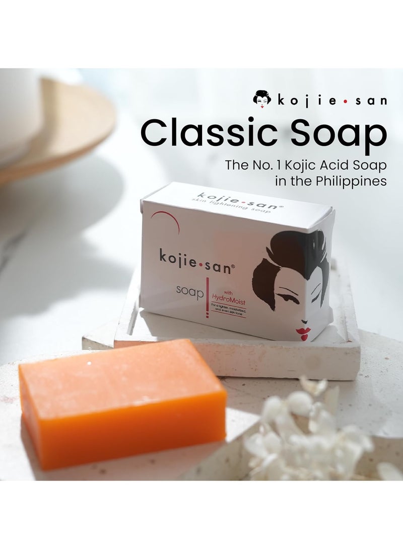 كوجي سان لوح صابون تجميلي للوجه من كوجي سان - بـ4 الواح بوزن 135 غرام - مضمون اصلي  - Image 2