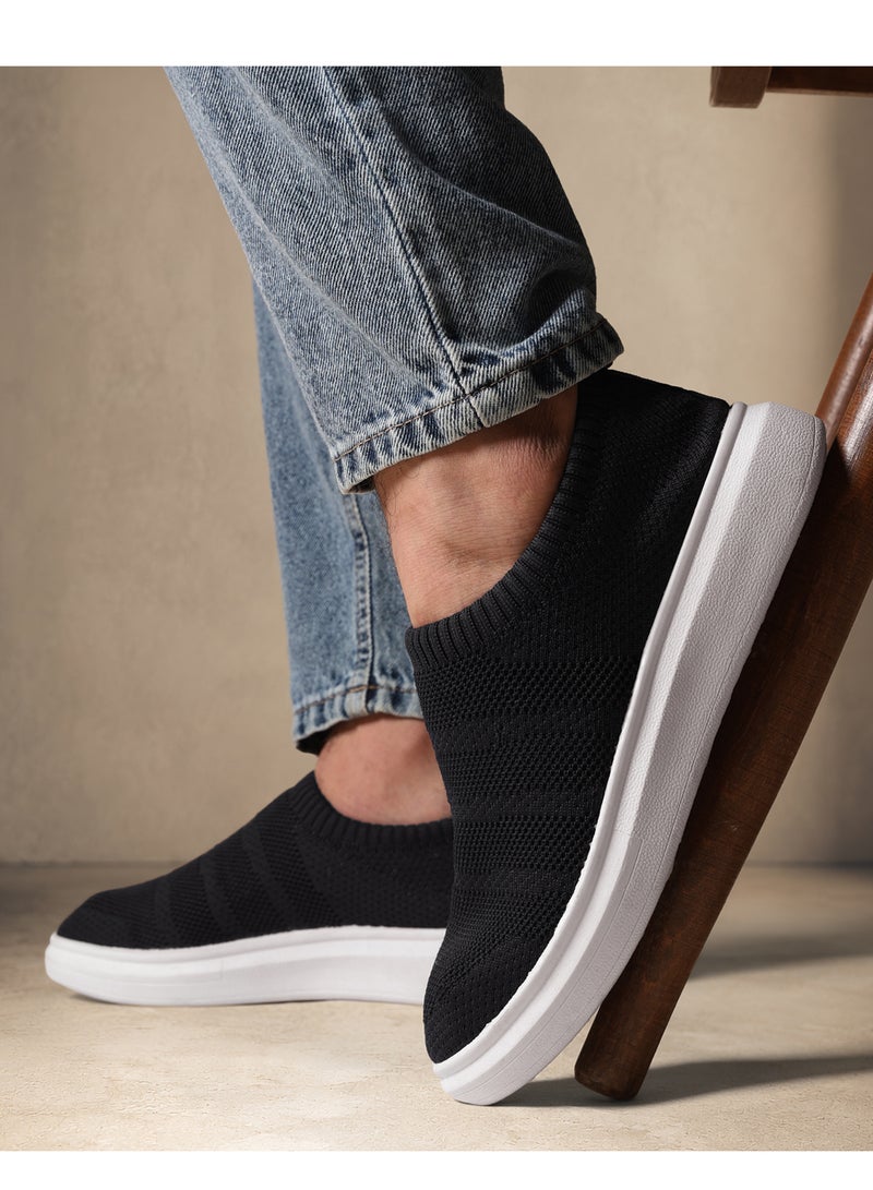 Testa Toro A3 Men's Slip-On Walking Sneakers – Lightweight Breathable Casual Shoes for Everyday Comfort and Daily Wear - Image 3