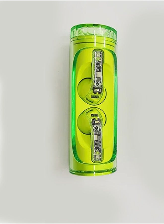 MIQIA YX-11 TWS Wireless Bluetooth Earphones,Transparent Touch Sports Earphones with Mic,HIFI Stereo Headset Green  - Image 2