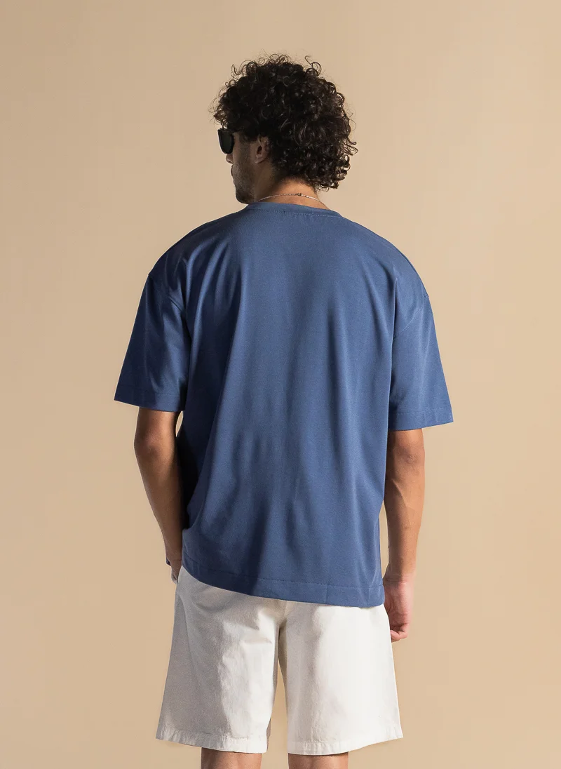 شايبس DETAILED MIDWEIGHT COTTON BLEND T-SHIRT