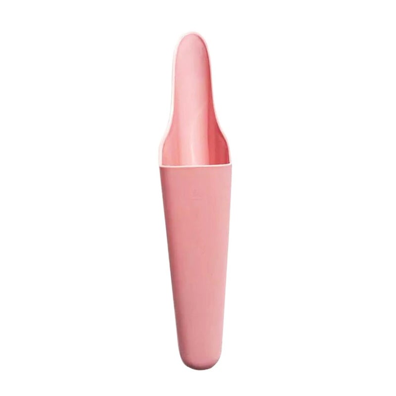 Pink Small Plastic Garden Scoop For Succulent Transplanting Weeding And Planting - Image 1