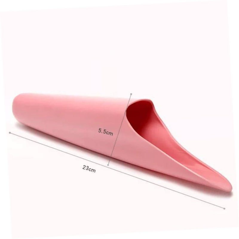 Pink Small Plastic Garden Scoop For Succulent Transplanting Weeding And Planting - Image 2