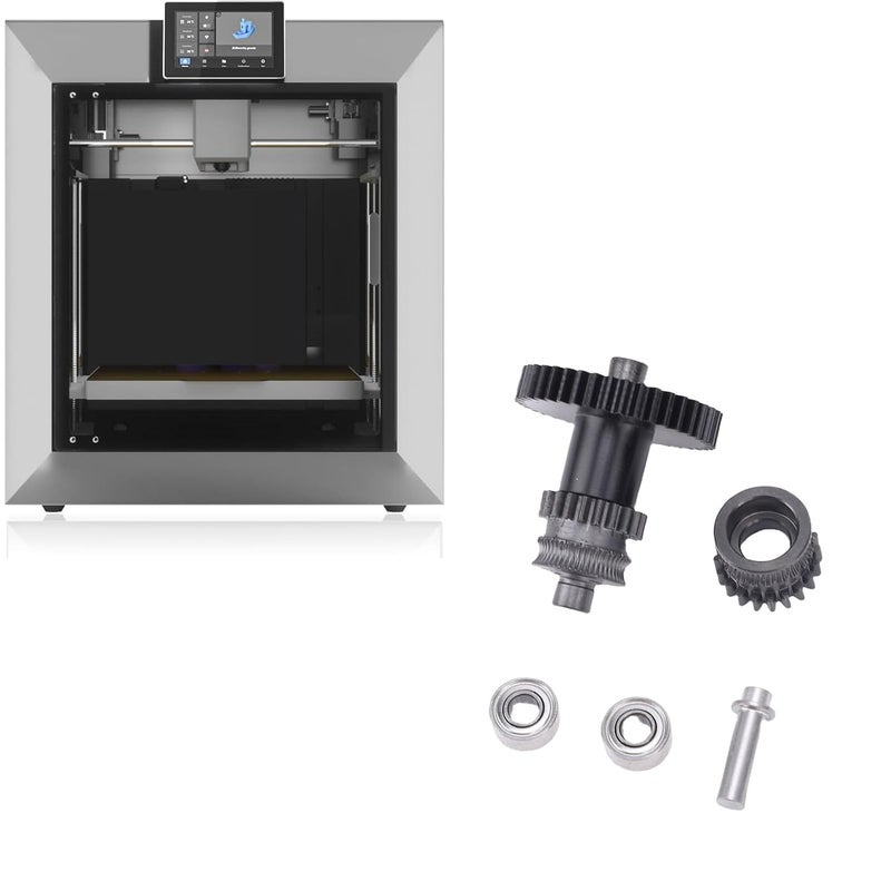 Yunseity Extruder Gear Kit, DualGeared Direct Drive Extruder, Sturdy Coated Steel, Integrated Shaft Design, Smoothly Helical Gear Design, for Kobra2 Pro 2 Maximum 2 Plus. - Image 3