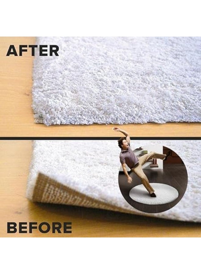 erorex Strong Adhesive Double-sided Gauze fiber MeshsTape, Fiber Mesh Tape, Waterproof Self-Adhesive Strong Mesh Tape, for Floor Sound Insulation Rubber Products Foam Textile (3cm x 20m). - Image 3