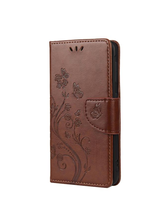 erorex Case For Samsung Galaxy Xcover 5 Butterfly Flower Pattern Horizontal Flip Leather Case with Holder & Card Slots & Wallet - Image 2