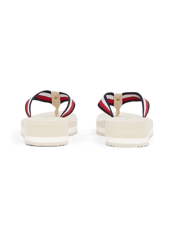 TOMMY HILFIGER Corp Mid Wedge Beach Sandals  - Image 3