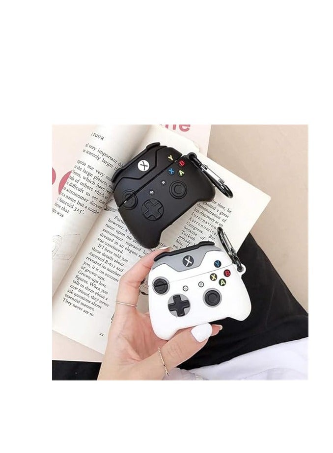 Compatible with AirPods 4 Case Soft Silicone Shockproof Cover for AirPods 4th Generation (2024), New 3D Cute Cartoon Creative Fun Case with Keychain Design - Image 3