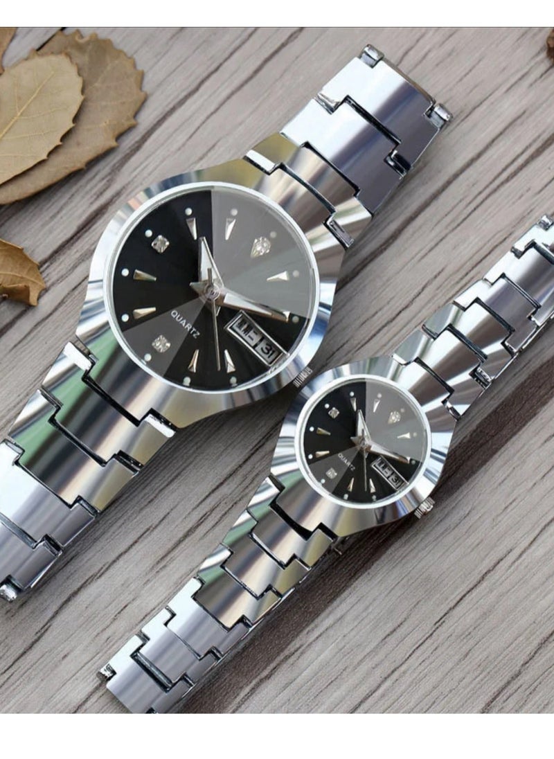 WLISTH - Couples quartz watch for men and women - Image 1