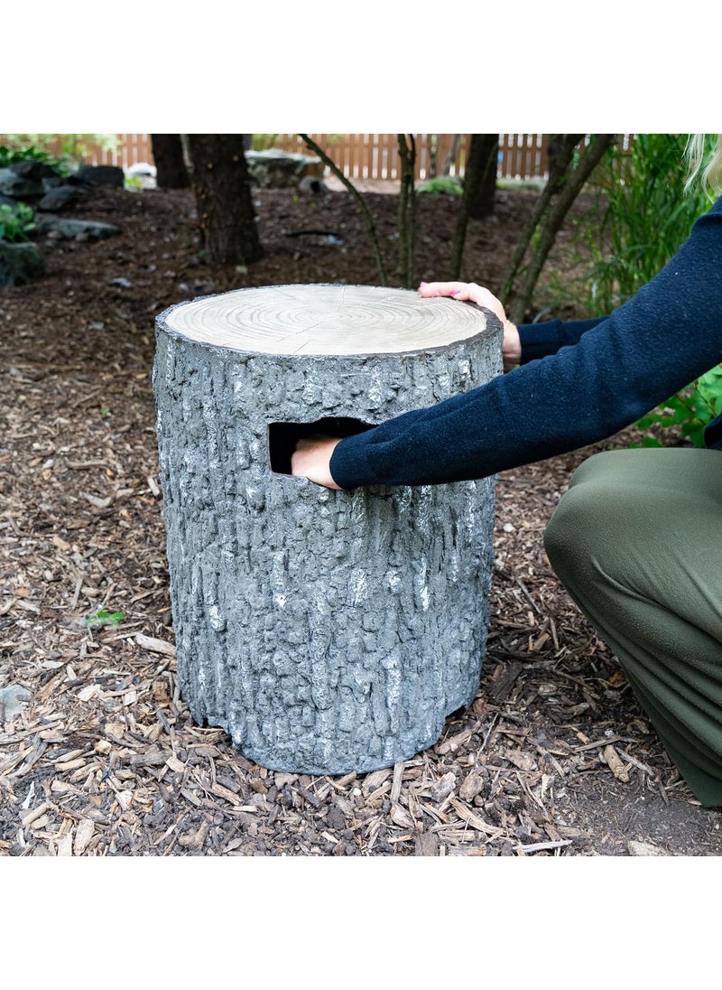 Aquascape Aquascape Faux Wood Stump Propane Tank Cover 78345  - Image 5