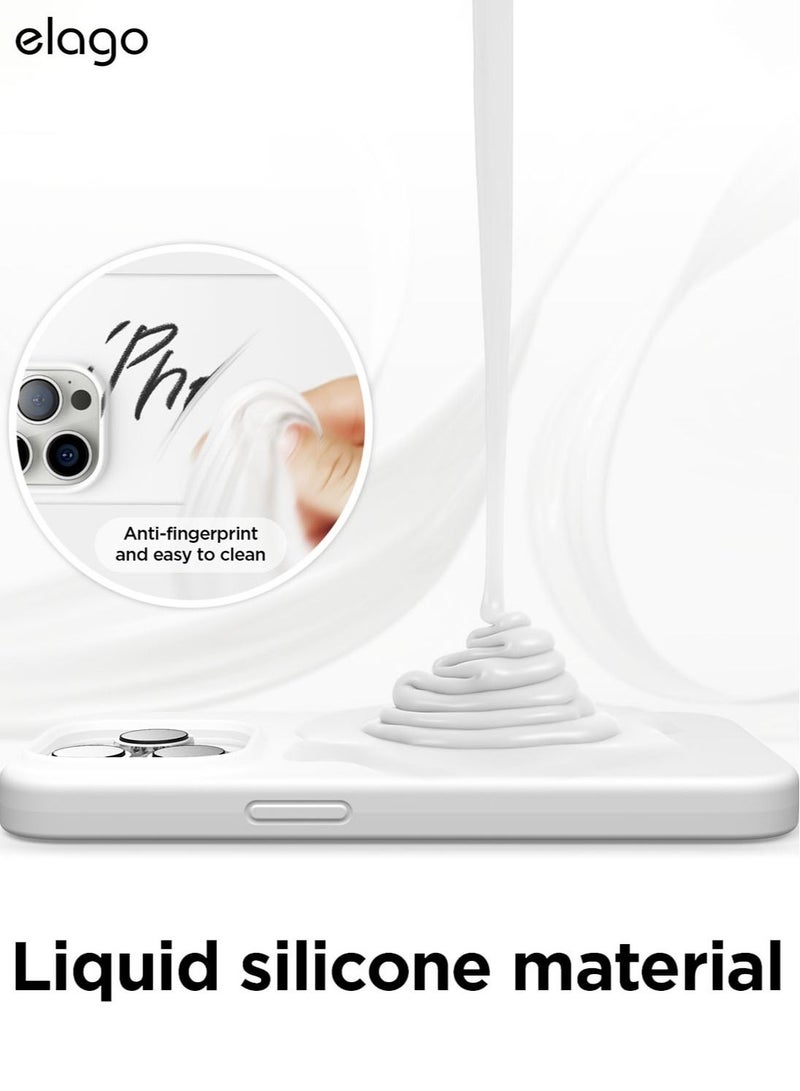 Elago Silicone Case Cover for iPhone 14 Pro MAX - White - Image 4