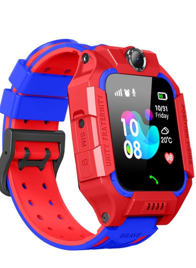 3 pack Children Smart Watch Imoo GPS Tracker Camera SOS Call Video Location Reminder Anti-lost Children Smart Watch GSM Waterproof Purple Green.Red - Image 5