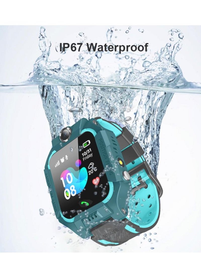 3 pack Children Smart Watch Imoo GPS Tracker Camera SOS Call Video Location Reminder Anti-lost Children Smart Watch GSM Waterproof Purple Green.Red - Image 2