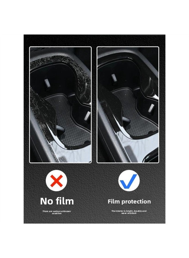 General 21-24 Volkswagen ID3 Special Interior Film Screen Protective Film Center Console Film Instrument Panel Modified Transparent Film-Color:21-24 Volkswagen Id3_full Set Of Tpu Soft Film (without Navigat  - Image 4
