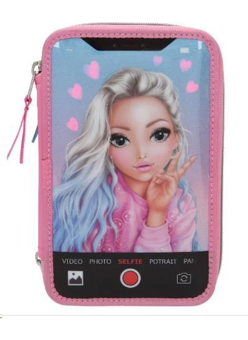 Top Model Triple Pencil Case Selfie Led (Triple Pencil) 0411262_A