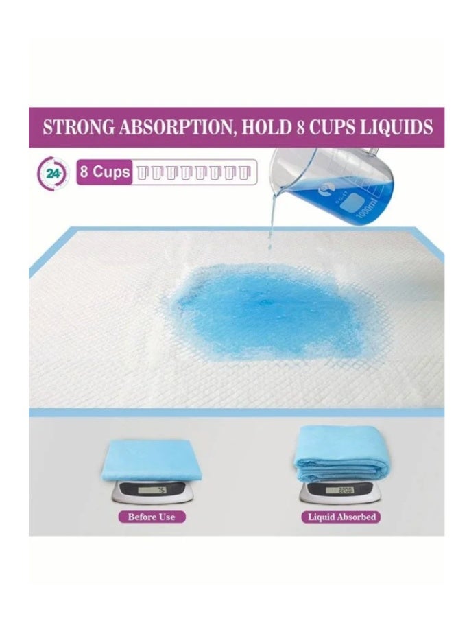 50 جهاز كمبيوتر شخصي منصات الكلاب سميكة تدريب الحيوانات الأليفة و منصات الجرو منصات البول الممتصة للكلاب دليل التسرب منصات تدريب الكلاب للجرر القطط الأرانب منصات البول الحيوانات الأليفة - Image 4