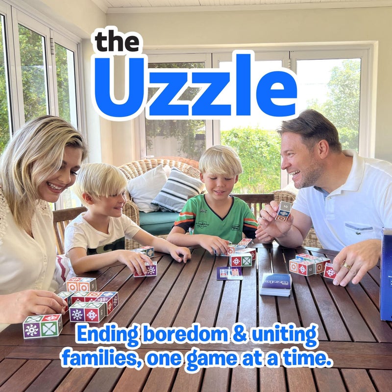 The Uzzle 3.0 Board Game, Family Board Games for Children & Adults, Block Puzzle Games for Ages 4+ - Image 5