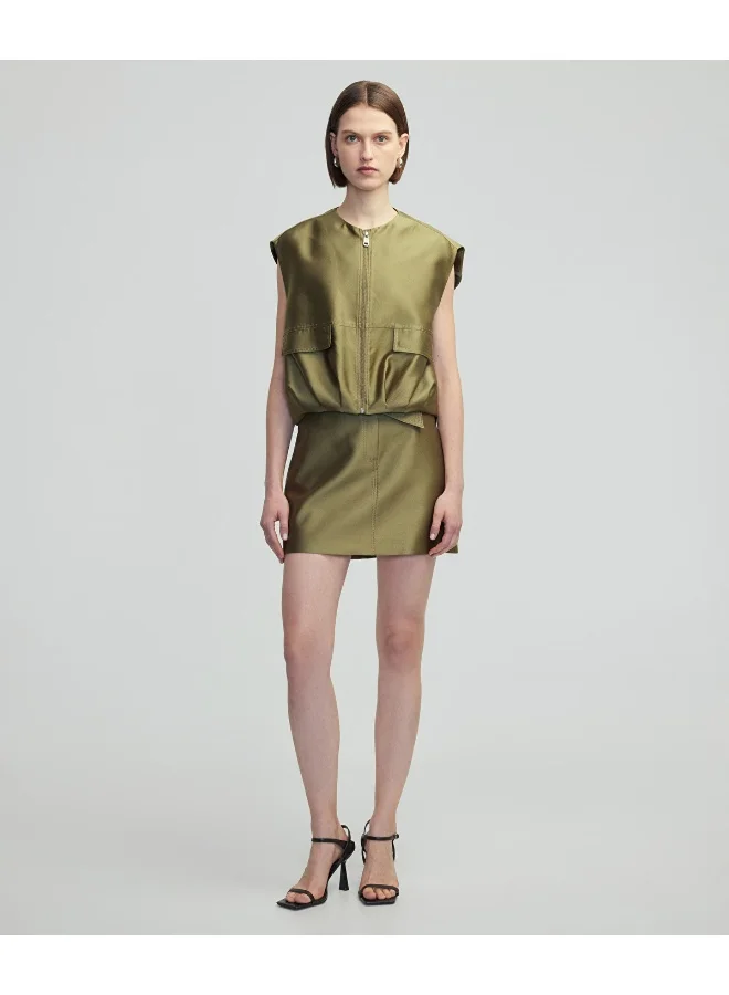 ابيكول Zip-Up Waistcoat