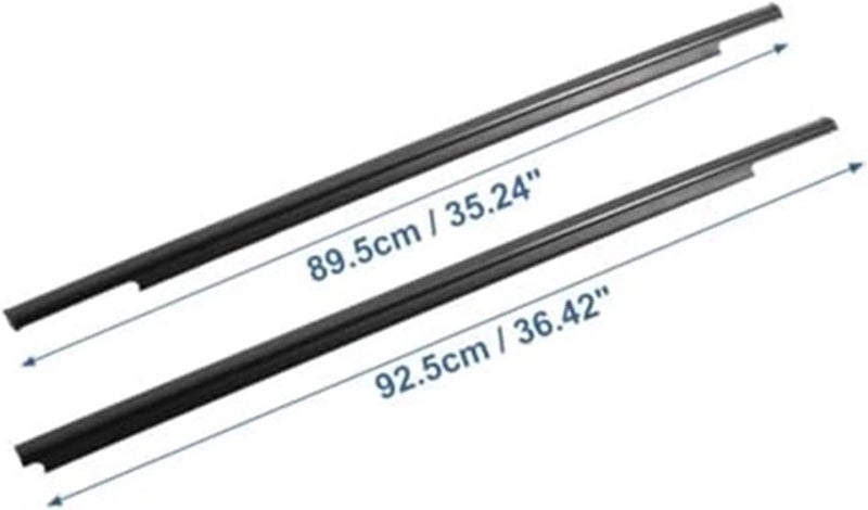 Wivplex Car Window Trim Molding for Mitsubishi Outlander - Image 5