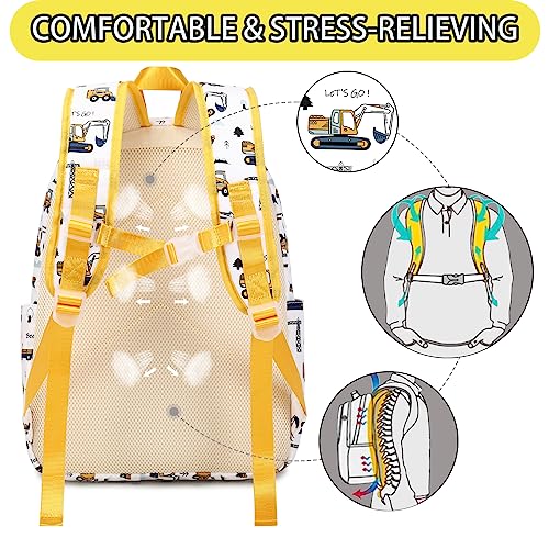 AUIVTY Printed Cartoon Youth Large Capacity Men's and Women's Shoulders - Image 5