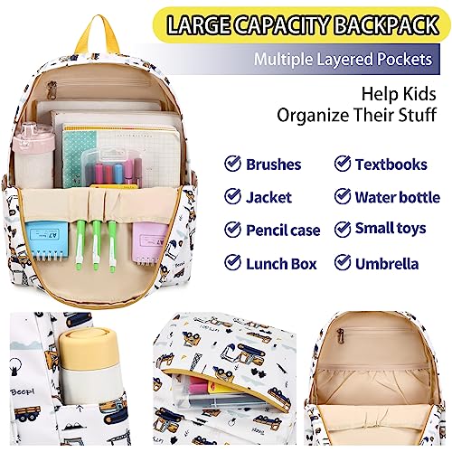 AUIVTY Printed Cartoon Youth Large Capacity Men's and Women's Shoulders - Image 4