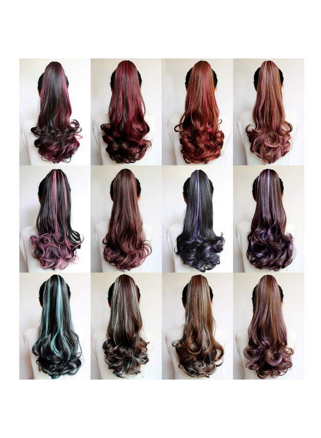 SOTOGO 30 Pieces Clip In Hair Extensions Colorful Curly Hair Extensions Hair Streak Party Highlights Hairpieces For Women Girls(30 Colors 22 Inches) - Image 5