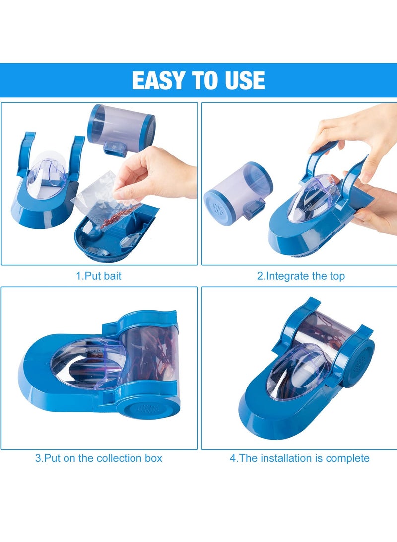 Excefore فخ الصراصير لاصق الصراصير لقتل الصراصير فخ داخلي للصراصير والنمل والعناكب والحشرات والخنافس والصراصير - Image 4