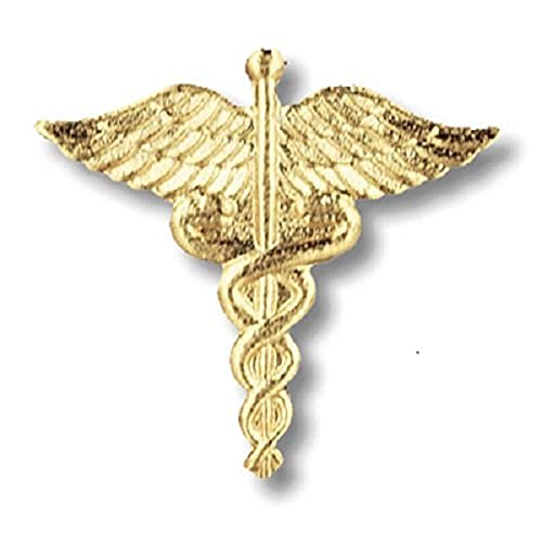Prestige Medical Emblem Pin, Caduceus - Image 1