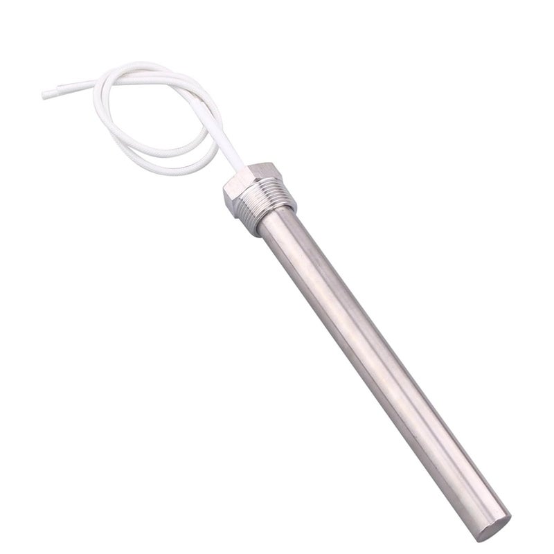 24v/36v/48v DC Immersion Cartridge Heater 3/4" Thread SUS304 Electric Solar Heating Element Water Instant(500w L200mm,48V) - Image 1