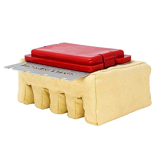 Grill Rescue BBQ Replaceable Cleaning Head, Bristle Free - Durable and Unique Grate Scraper Tools for Cast Iron or Stainless-Steel Grates, Barbecue Cleaner - Image 1