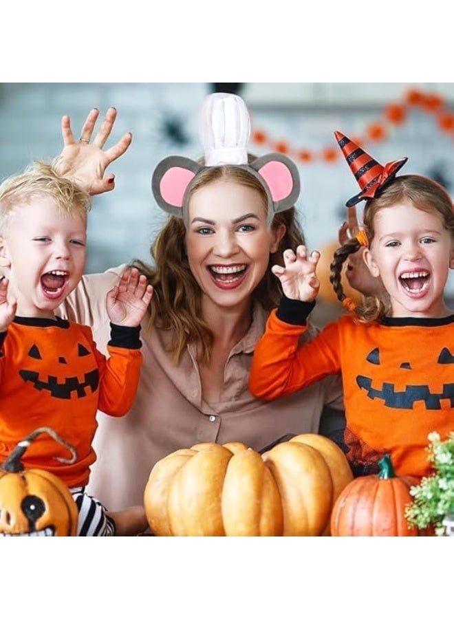 رأس الفئران مع قبعة الطهاة، حفلة موضوع عيد الميلاد هالوين، الملابس الكرتونية Cosplay إكسسوارات - Image 5