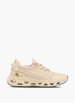 Celeste Women's Mesh Textured Sneakers with Lace-Up Closure  - Image 3