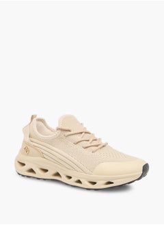 Celeste Women's Mesh Textured Sneakers with Lace-Up Closure  - Image 2
