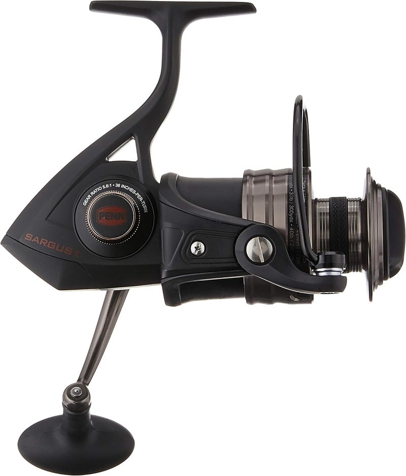 Penn Sargus II 5000 Spin Reel - Black - Image 1