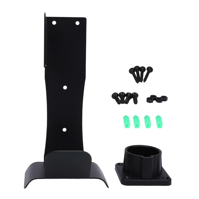 EV Charger Holder Cable Organizer Wall Mount with Side Sleeve Base for J1772 Connector - Image 5