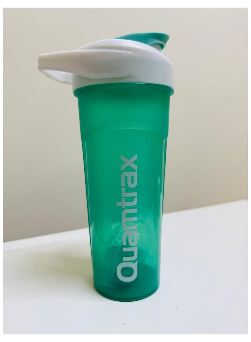 Quamtrax Protein Powder Shaker Exercise Bottle 600ml  - Image 2