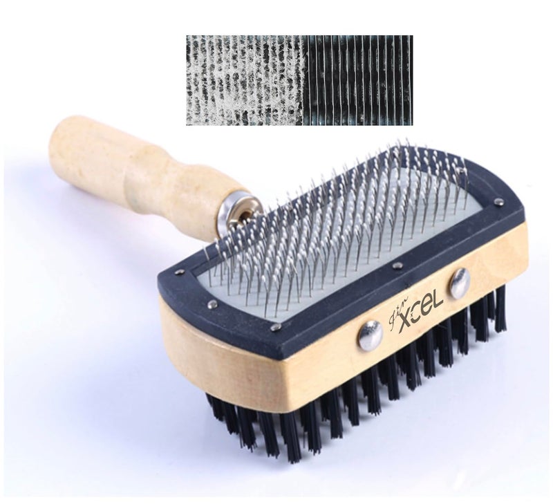 XCEL DualSided HVAC Fin Comb  AC Coil Cleaning Brush for Condenser  Evaporator Coils  Air Conditioner Maintenance Tool
