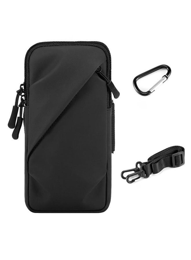Generic Smartphone Armband Sleeve Pouch Bag Phone Arm Bands with Workout Fits Phone Android Phone Use for Running - Image 1