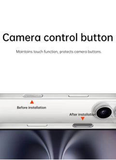 Wtech Apple iPhone 16/16 Plus/16 Pro/16 Pro Max Camera Control Capture Button, Sensitive Camera Control Capture Button,Universal Camera Control Button Protection - Black  - Image 5